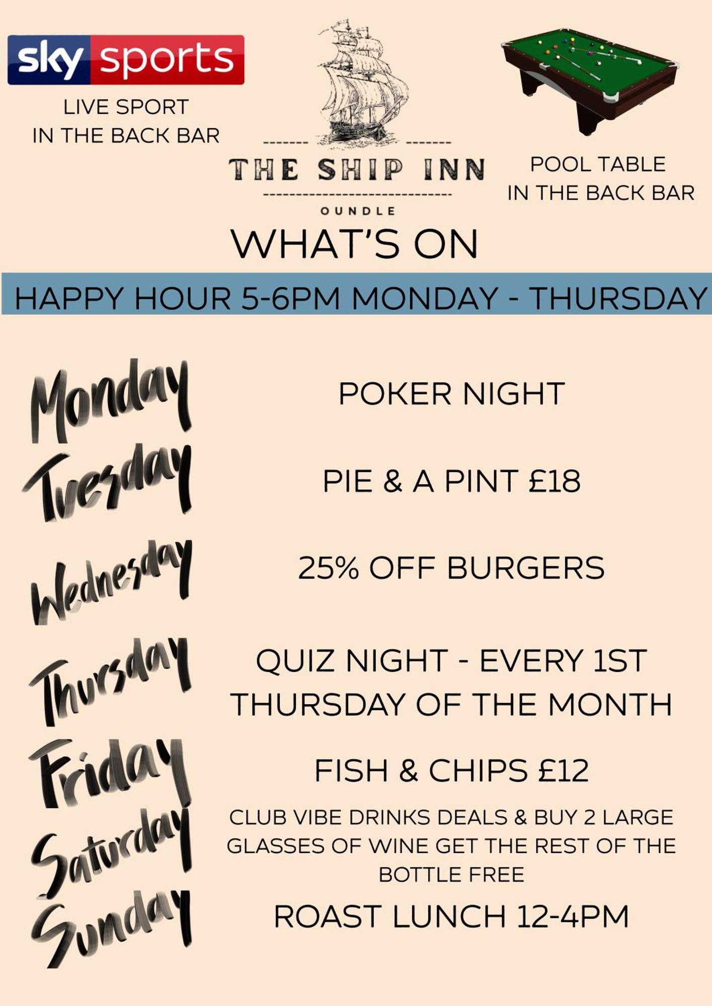 The Ship Inn Oundle Eksteriør bilde